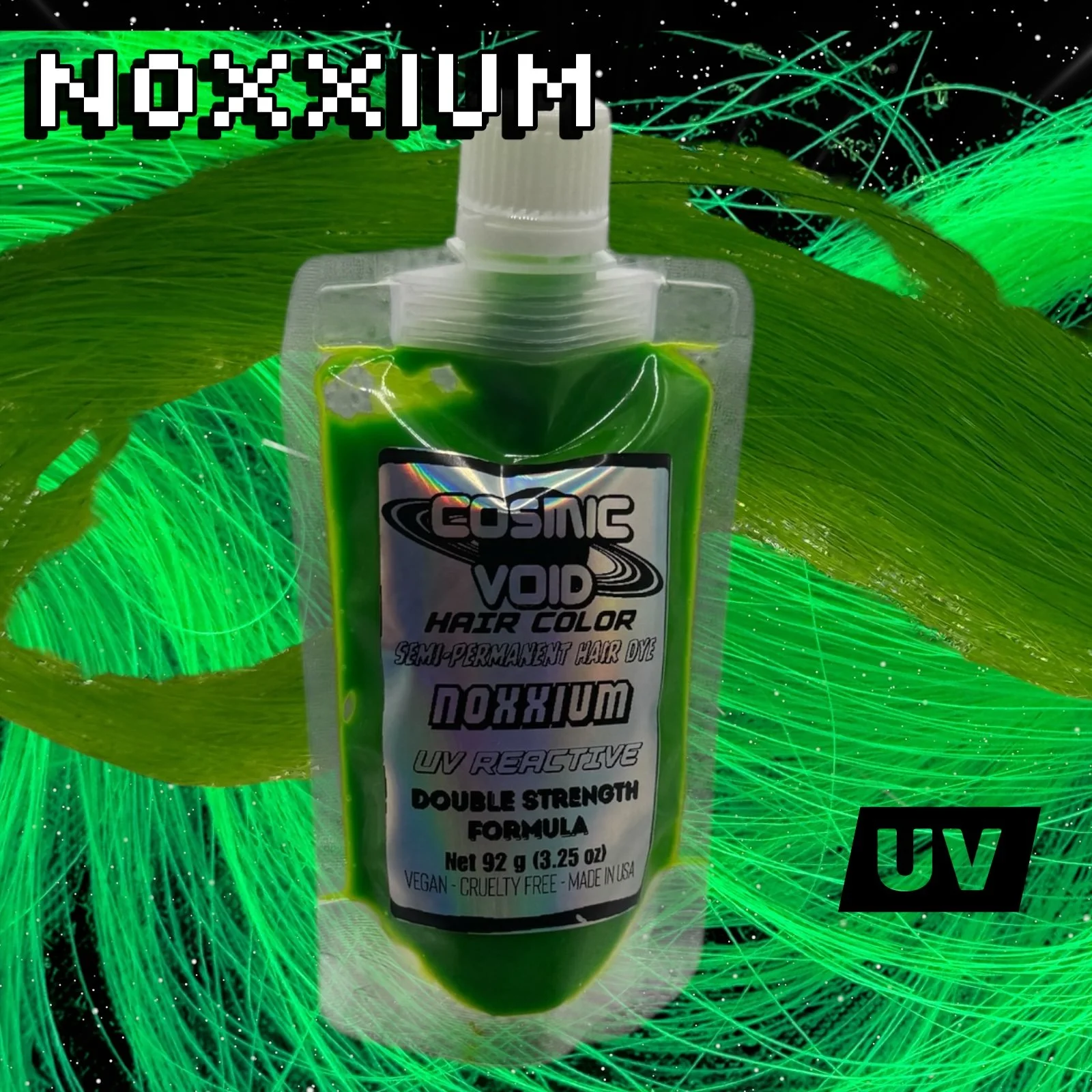 greens and yellows — Hair Color — Cosmic Void